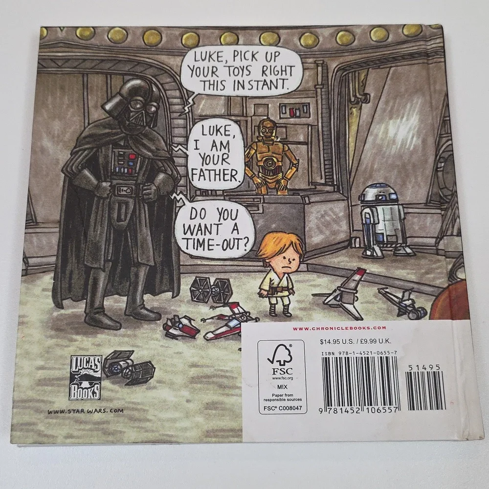 Star Wars Darth Vader Hardcover Books - Little Princess, Son, Friends, Goodnight